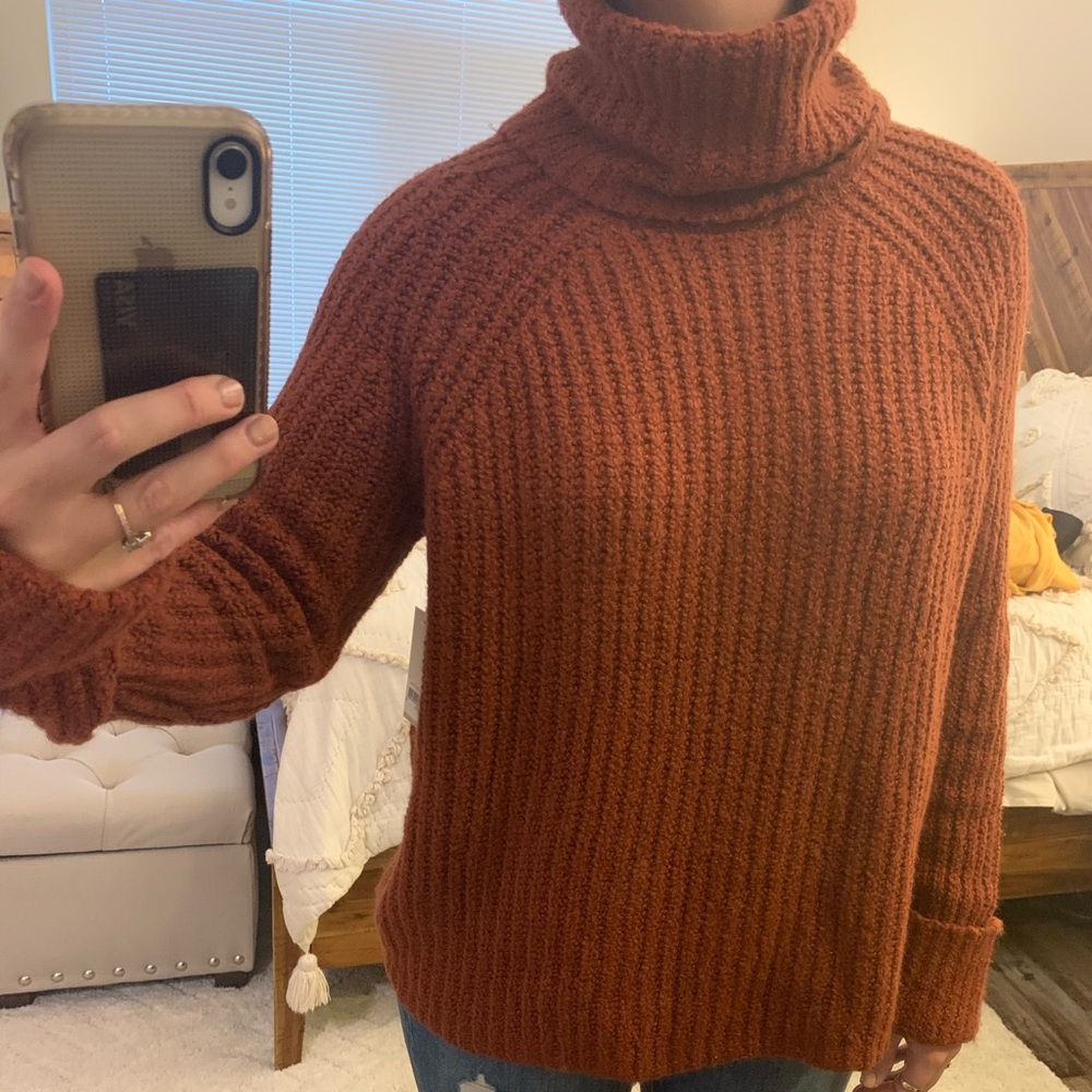 BP cowl neck sweater from Nordstrom